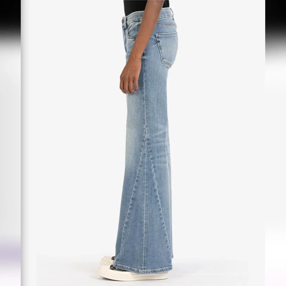 Kut From The Kloth Meg Fab Ab Wide Leg High Rise - Picture 2 of 8